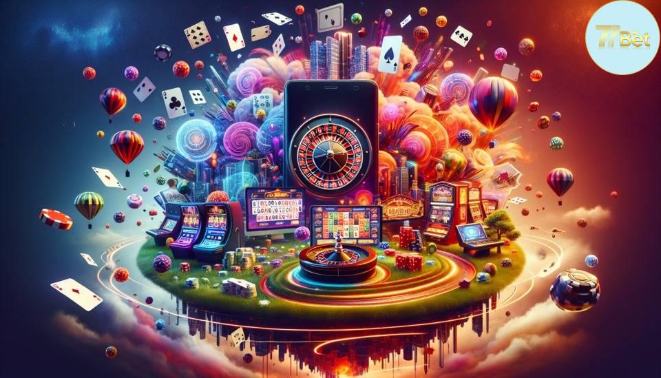 Kho trò chơi hấp dẫn tại nhà cái 77bet